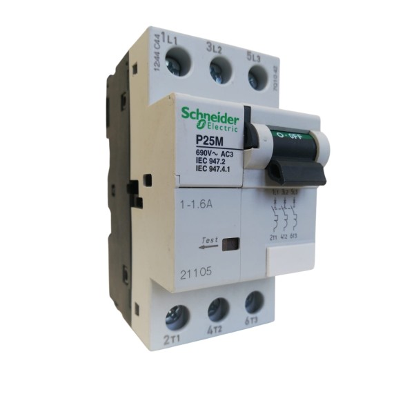 RÉGULATEUR DE GESTION INTERNE 3P 1:1,6A 15K 2,5MOD P25M